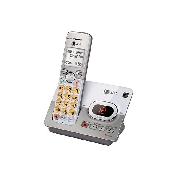 Telephone 1 Handle Digital Cordless Silver Silver